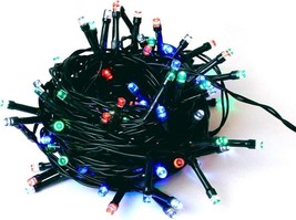 LED String Lights, Fairy Lights, 33Ft 100LED Colorful Lights Indoor &amp; Outdoor - £14.98 GBP