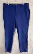 Adidas Adipure Men&#39;s seersucker Golf Pants real blue NWT 38X34 - £47.78 GBP