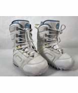 Type A Women&#39;s Snowboard Boots Size 5 U.S - White/Blue - $43.96