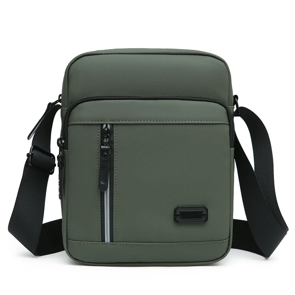 New Unisex Shoulder Bag for Men and Women Outdoor Travel Shoulder Bags Blue Lett - £24.95 GBP