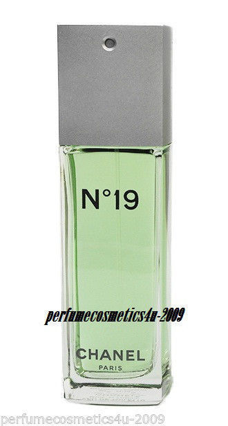 No 19 CHANEL PARIS PERFUME FOR WOMEN 3.4 OZ / 100 ML EAU DE TOILETTE SPRAY NEW - $136.98