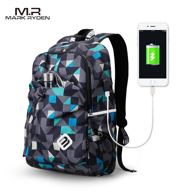 Backpack Student Water Repellent Nylon Backpack Men Material