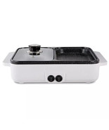 2-in-1 Electric BBQ Grill &amp; Hot Pot with Non-Stick Plate - $3,374.27 MXN