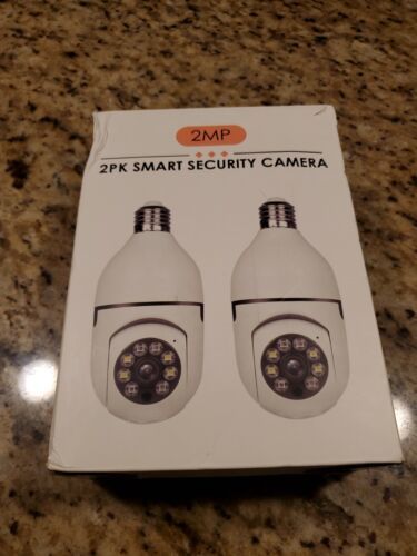 2 Pack 2MP Light Bulb Cameras - $44.55