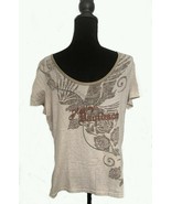 Harley-Davidson Shirt, Women, Floral Design, Poly/Cotton/Spandex Blend, XL - $36.93