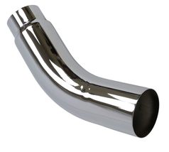 Exhaust Diesel Elbow Tip 4.00 Inlet 5.00 X 23.00&quot; WELBOW50023-400-CHR-SS Polishe - £133.49 GBP