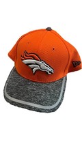 Denver Broncos Hat 39thirty NFL New Era Small Medium Cap Orange Flex 7 1... - $18.76