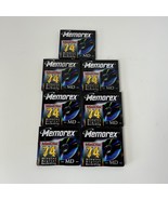 Memorex MiniDisc 74 min Blank Digital Audio Recording Lot of 7 New Sealed - £36.94 GBP