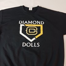 Gildan Heavy Blend DIAMON DOLLS Men's Black Cotton Blend Hoodie Sweatshirt Large image 7