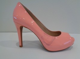 Antonio Melani Size 7 ERIKA Coral Patent Leather Pumps Heels New Womens Shoes - £45.77 GBP