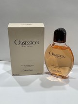 Obsession Men 4.2oz/125ml  EDT sp New but the box is Damaged free shipping - $24.74