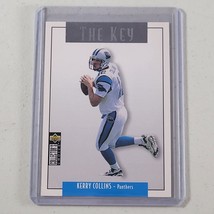 Kerry Collins Rookie Card #U87 1995 Upper Deck Collector&#39;s Choice Update Silver - £7.70 GBP