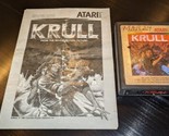 Krull 1986 (Atari 2600) - Rarity 4 Tested To Work  - $19.79