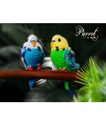 Budgie * Parakeet * Parrot * Crochet birds * Pdf pattern * Amigurumi  - $56.68 MXN