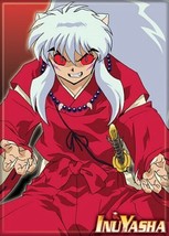 InuYasha Anime TV Series InuYasha Mad Claws Image Refrigerator Magnet NEW UNUSED - £3.11 GBP