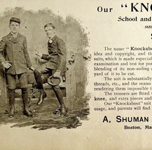 Shuman Knockabout Boys Clothes 1894 Advertisement Victorian Clothing ADB... - $375.23 MXN