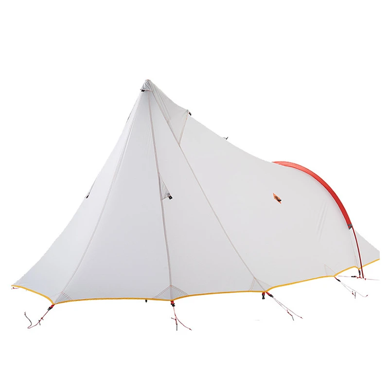 2023 Hidden Mountain 1.5 Person Camping Tent Tunnel Tower Tunnel Tent Pyramid - £197.64 GBP