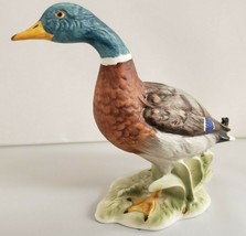 Goeble Mallard Bisque Porcelain Figurine 38-146-13 Vintage 1977 - £18.39 GBP