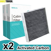 2x Car Pollen Cabin Air Conditioning Filter Activated Carbon 80292-TF0-G01 - £20.59 GBP