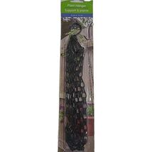 20.5 Inch Tri-Hook Black Chain Plant Hanger by Garden Collection, BRAND NEW - $9.39