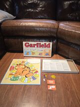 1978 Garfield Board Game Parker Brothers 100% COMPLETE Vintage Comic Str... - $25.75