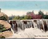 Brook Falls Dracut Massachusetts Ma 1908 Dagherrotipo DB Cartolina N13 - £11.49 GBP