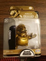 Jakks Pacific World of Nintendo Super Mario Trophy Series Wario - $570.20 MXN
