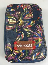 Sakroots Peace Multi-Color Coated Canvas Smartphone Cardholder Wallet No... - $16.17