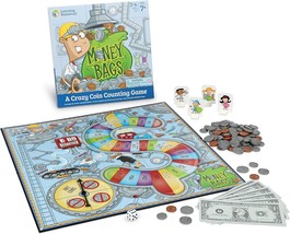 Money Bags Coin Value Game Ages 7 Fun Games for Kids Develops Math Skills and Re - £26.19 GBP