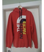 THE NORTH FACE ORANGE TRIVERT LOGO HOODIE SIZE MENS XL Bin LL - $41.07 CAD
