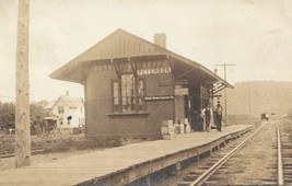 1908 Kruxo RPPC Peterson Minnesota Train Platform - Southern MN Railway Ex Cond - £83.05 GBP