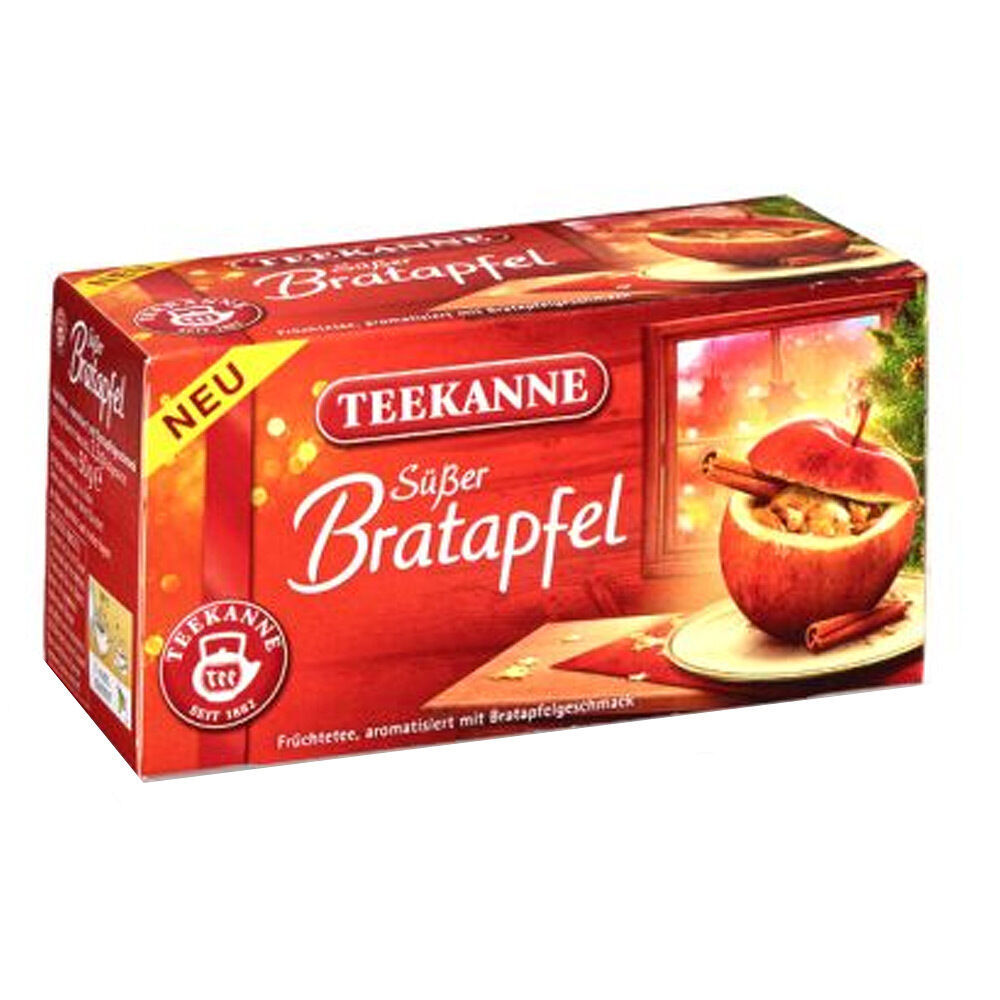 Teekanne Hot Baked Apple Tea - 20 tea bags- Made in Germany FREE SHIPPING - $8.90