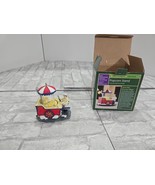 Holiday Time Popcorn Stand w/ Light Swirls Traditional Village Collectio... - $21.77 CAD