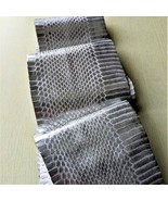 Metallic Snake Skin SNAKESKIN Genuine skin w/ Clean Natural Scales Craft... - $20.67+