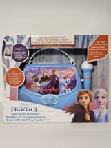 Disney Frozen 2 Sing Along Boom Box Speaker w/ Microphone Built In Music - New - £31.55 GBP