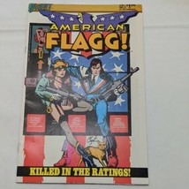 First Comics American Flagg! Killed In The Ratings! Issue 3 Comic Book - £6.64 GBP