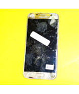 BROKEN FRONT &amp; BACKSAMSUNG GALAXY S7 EDGE LTE SILVER 12MP ANDROID CELL P... - $45.38 CAD