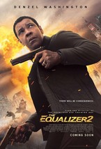 The Equalizer 2 Movie Poster Denzel Washington Film Print 24x36&quot; 27x40&quot; 32x48 #1 - £9.48 GBP+