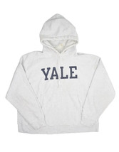 Vintage Yale University Champion Reverse Weave Hoodie Sweatshirt Men XL ... - £121.13 GBP