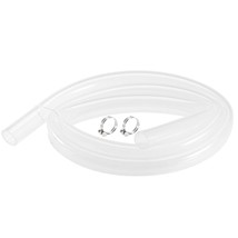 Uxcell Silicone Tubing 19Mm(3/4&quot;) Id 25Mm(1&quot;) Od 5Ft.1.5M) Silicone Rubber Tube - £28.67 GBP