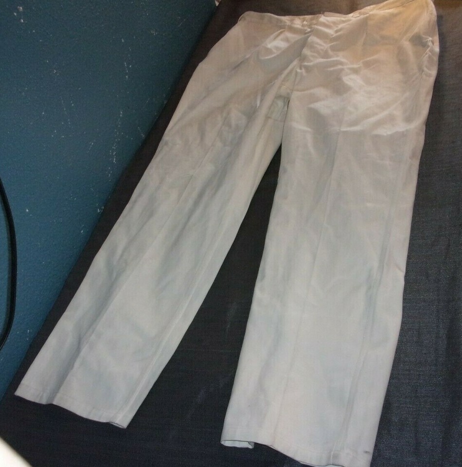 C.G.C.F. Victoria Australia Army 7736 White Military Pants 44W 8415-66-0... - $69.71