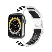 Two-Tone Silicone Apple Watch Band 42MM / 44MM - £17.97 GBP