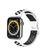 Two-Tone Silicone Apple Watch Band 42MM / 44MM - £18.13 GBP