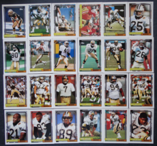 1992 Topps New Orleans Saints Team Set of 24 Football Cards - $7.00