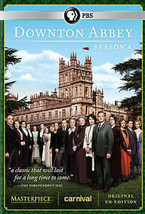 PBS Masterpiece Downton Abbey: Season 4 (3-Discs DVD Set, Original UK Ed... - $18.81