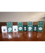 Avon Christmas Memories Thimbles (Set of Four) 1981-1984 1st-4th in Seri... - $14.25