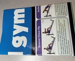 Total Gym Exercise Wall Chart - $25.99