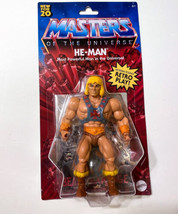 Masters of the Universe Origins He-Man 5.5&quot; Action Figure MOTU 2020 Retro - £13.62 GBP