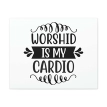  Worship Is My Cardio Exodus 23:25 Christian Wall Art Print Read - £44.90 GBP+