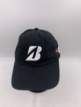 Bridgestone Black Golf Adjustable Back Baseball Cap One Size Fits Most - $10.39